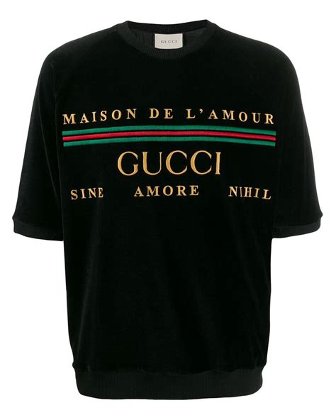 gucci t shirt maison de l'amour|Gucci 2019 Maison De L'Amour T.